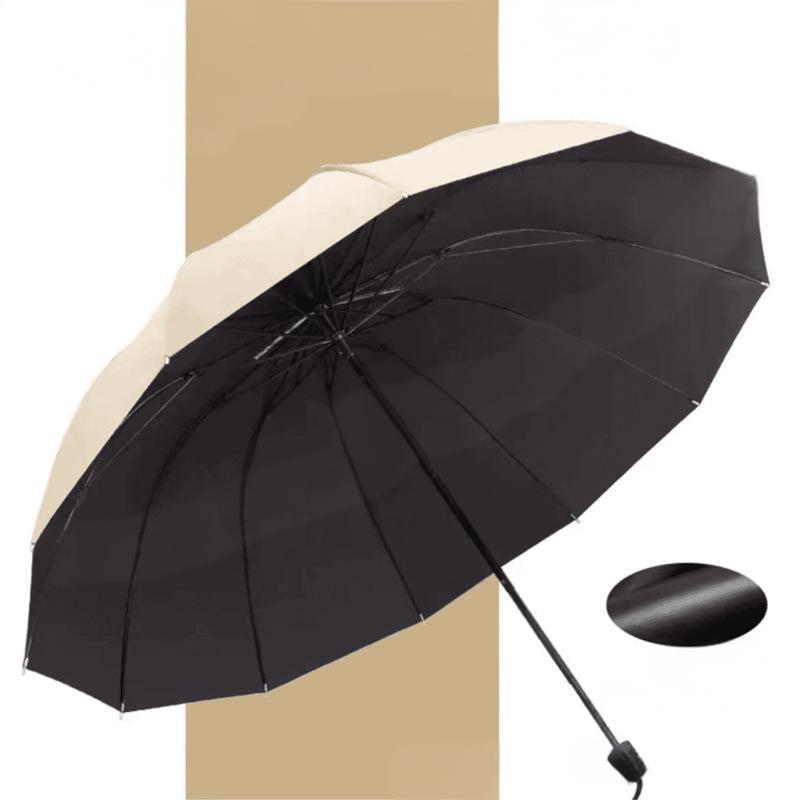 ⏳ Offre à durée limitée : 50 % de réduction ☔ Parapluie pliant coupe-vent à 12 baleines