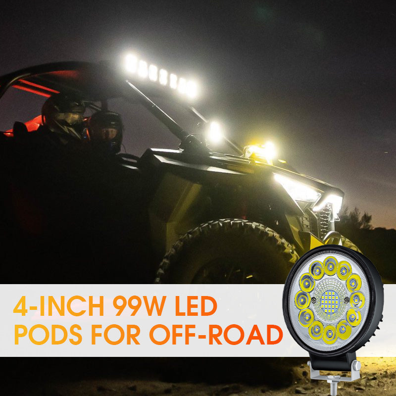 4-inch 99W off-road LED light bar --While supplies last