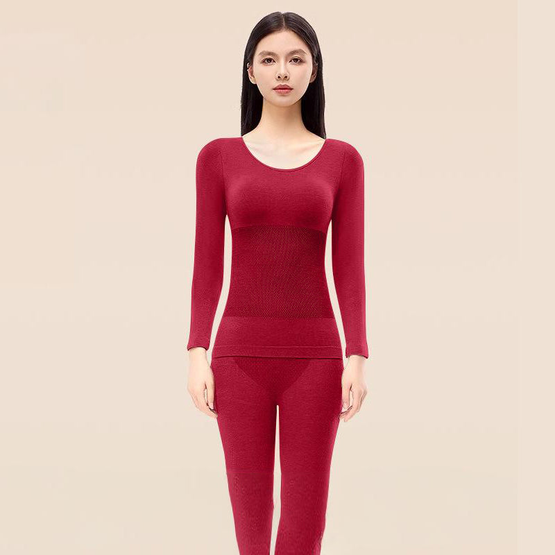 Ensemble de sous-vêtements thermiques pour femmes
