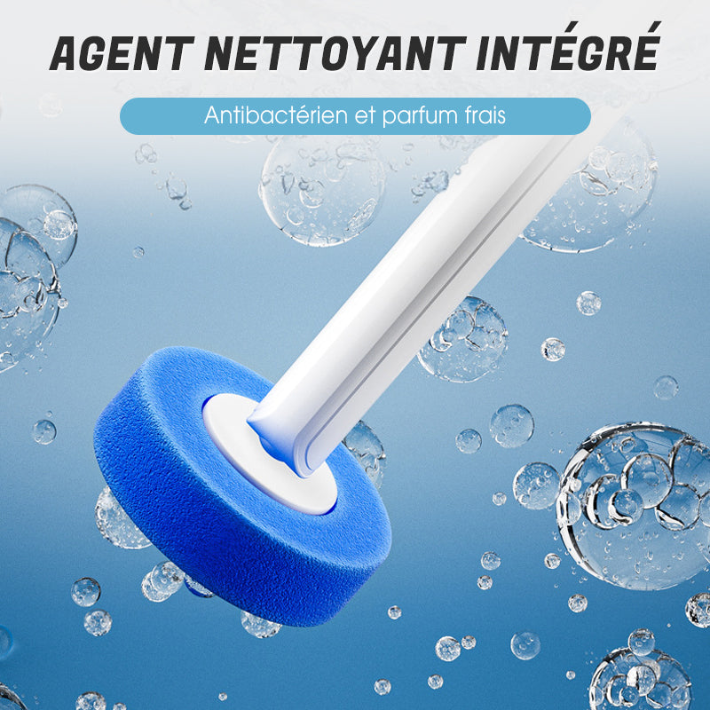Brosse WC jetable avec tête remplaçable