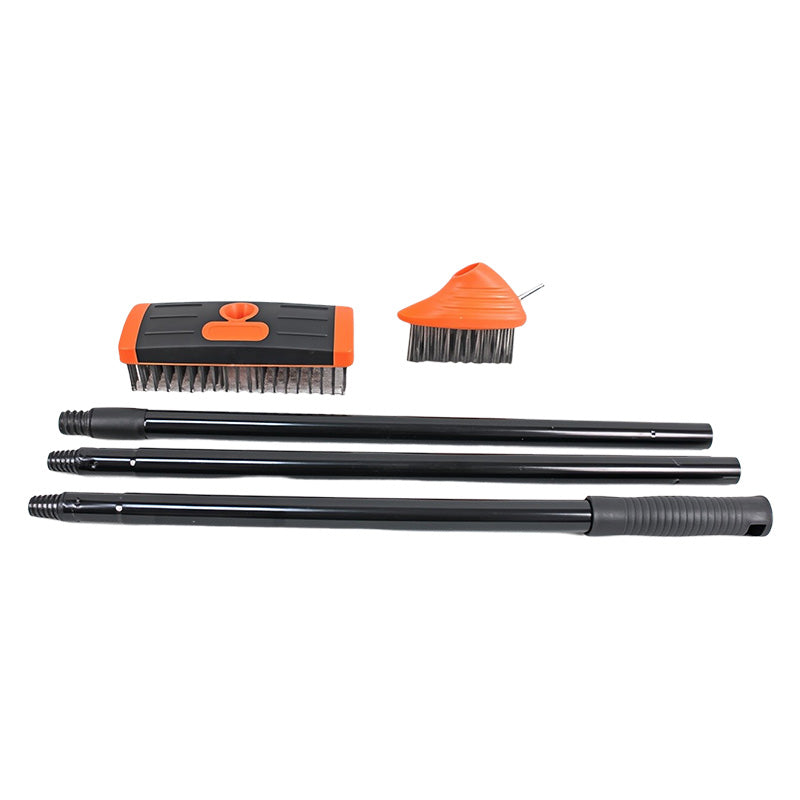 🌿 50% DE RÉDUCTION! 🧹 Ensemble 3 en 1 de Brosses Métalliques pour Désherbage – Brosse Durable, Poignée Ergonomique & Idéale Pour Nettoyer Les Joints, Terrasses & Allées 🏡