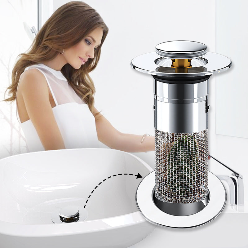 🔥🚰 PROMO SPÉCIALE : ACHETEZ 2, LIVRAISON GRATUITE ! Filtre de Vidange d'Évier Universel – Anti-Odeurs, Anti-Bouchons, Installation Facile, Compatible Toutes Cuisines 🆓