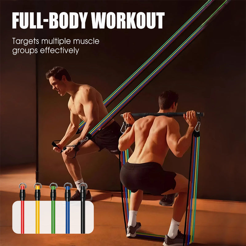 💪 PROMO FLASH : 50% DE RÉDUCTION ! 🏋️ Kit Bandes de Résistance 13 Pièces – Latex Naturel Épaissi – 5 Niveaux de Résistance – Plus de 27 900 Vendus ! 🔥