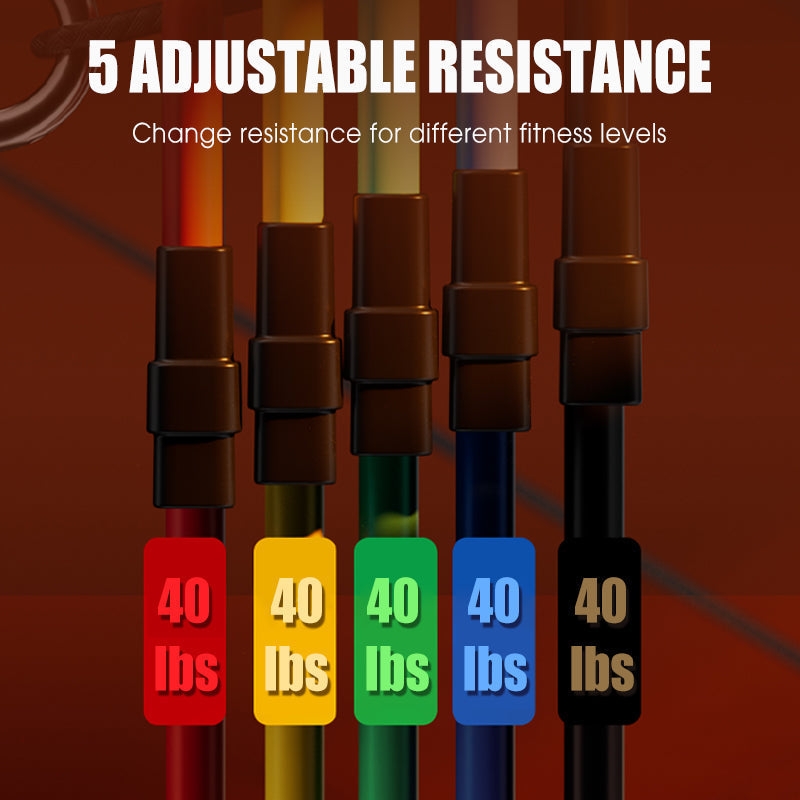 💪 PROMO FLASH : 50% DE RÉDUCTION ! 🏋️ Kit Bandes de Résistance 13 Pièces – Latex Naturel Épaissi – 5 Niveaux de Résistance – Plus de 27 900 Vendus ! 🔥