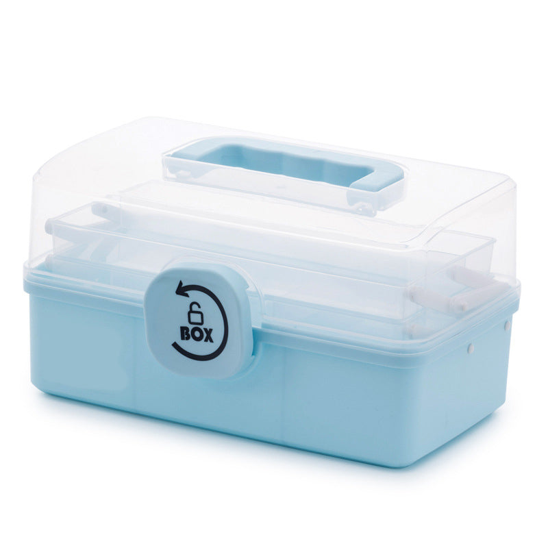 💎 50% DE RÉDUCTION! 💎 Boîte à Médicaments Familiale Multi-Étages – Grande Capacité, Classification 3 Niveaux & Verrouillage Sécurisé