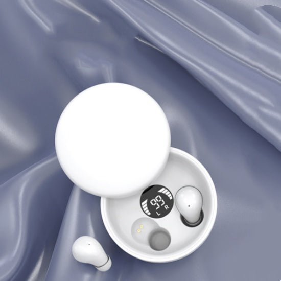 🔥🌙 Écouteurs Bluetooth ultra-compacts pour dormir – Confortables même en position latérale, parfaits pour écouter méditations, podcasts ou bruits blancs, et glisser vers le sommeil en douceur 😴✨