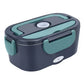 🍱 50% DE RÉDUCTION ! ⚡ Ensemble Boîte à Lunch 2-en-1 – Acier Inoxydable & Plastique – 60W Double Tension & 1,5L for Repas Chauds