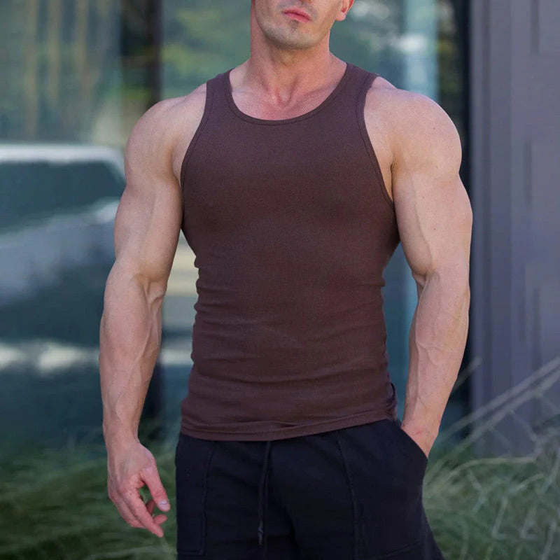 📣50 % de réduction !🔥Débardeur slim et musclé pour homme
