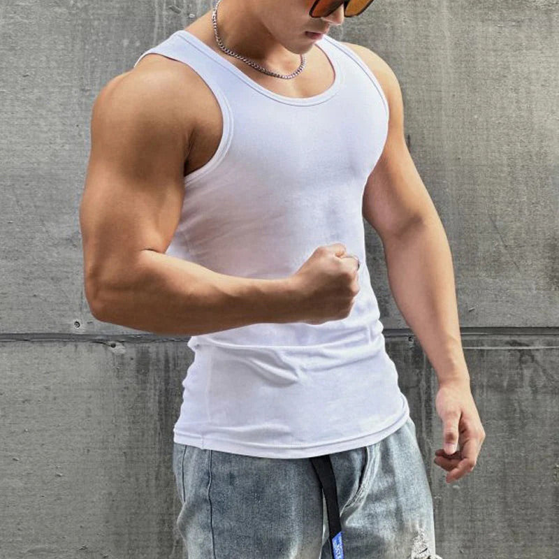 📣50 % de réduction !🔥Débardeur slim et musclé pour homme