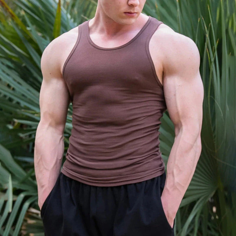 📣50 % de réduction !🔥Débardeur slim et musclé pour homme