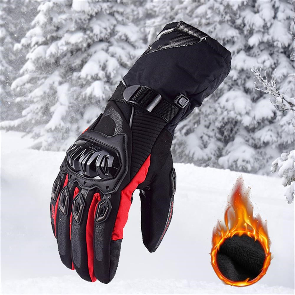 📢📢50 % de réduction ! Gants de moto chauds – Imperméables, coupe-vent & renforts en gel pour une adhérence maximale ! ❄️🧤