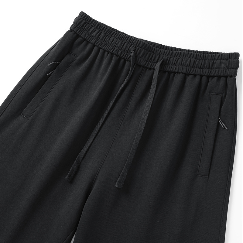 Pantalon décontracté stylé à taille élastique avec cordon de serrage