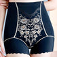 Culotte Gainante Brodée à Taille Haute pour Femme