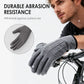Gants chauds et coupe-vent avec fonction écran tactile et prise antidérapante