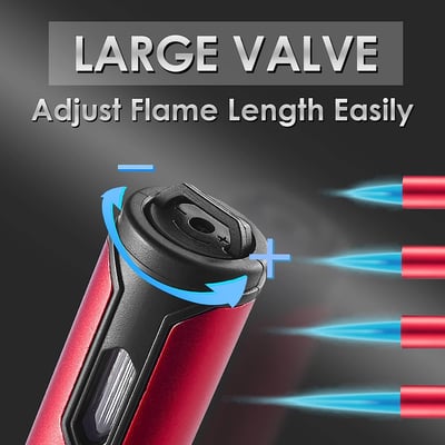 Briquet Multifonctionnel Résistant au Vent