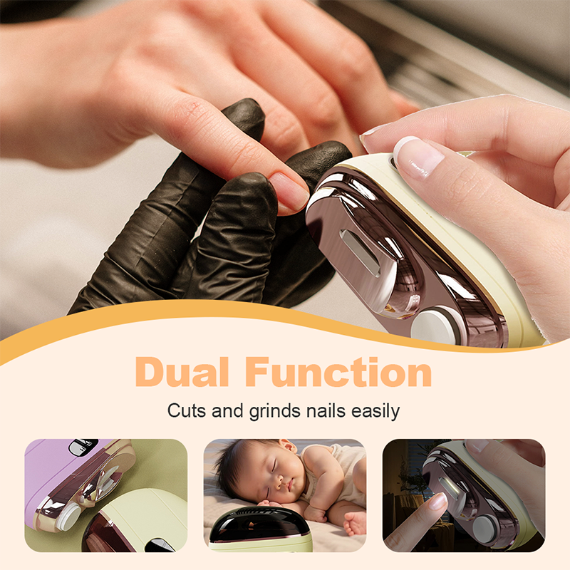 📢📢40% DE RÉDUCTION !! ⏰ Coupe-ongles et polisseur électrique intelligent 2-en-1🌟
