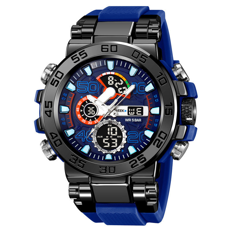 Montre digitale multifonctionnelle LED étanche