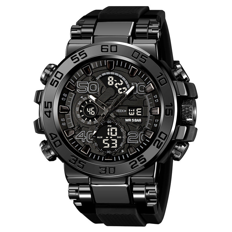 Montre digitale multifonctionnelle LED étanche