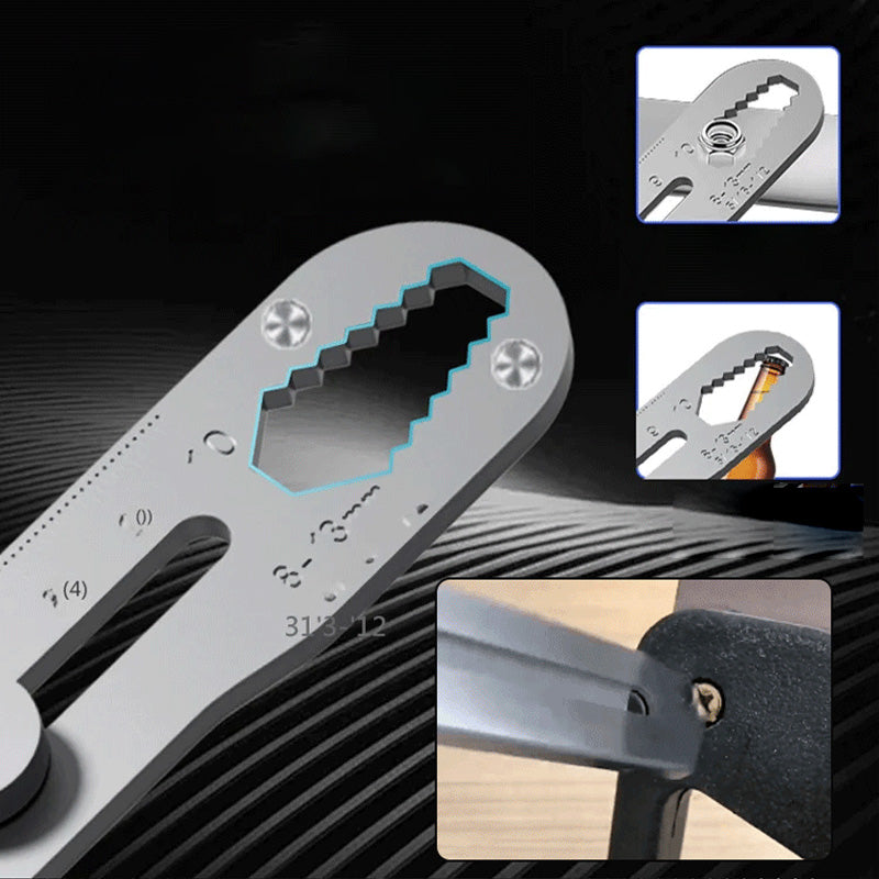 🔧 50 % de réduction ! Couteau utilitaire multifonction avec lame cassable – Grattoir, règle, clé & ouvre-bouteille en un seul outil compact ! ✨