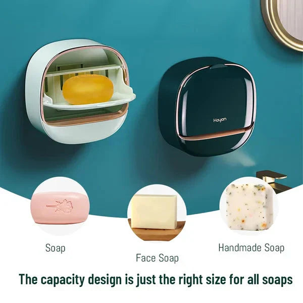 ✨Achetez-en 1 et obtenez-en 1 gratuit 🧼Porte - savon étanche avec boîte de drainage