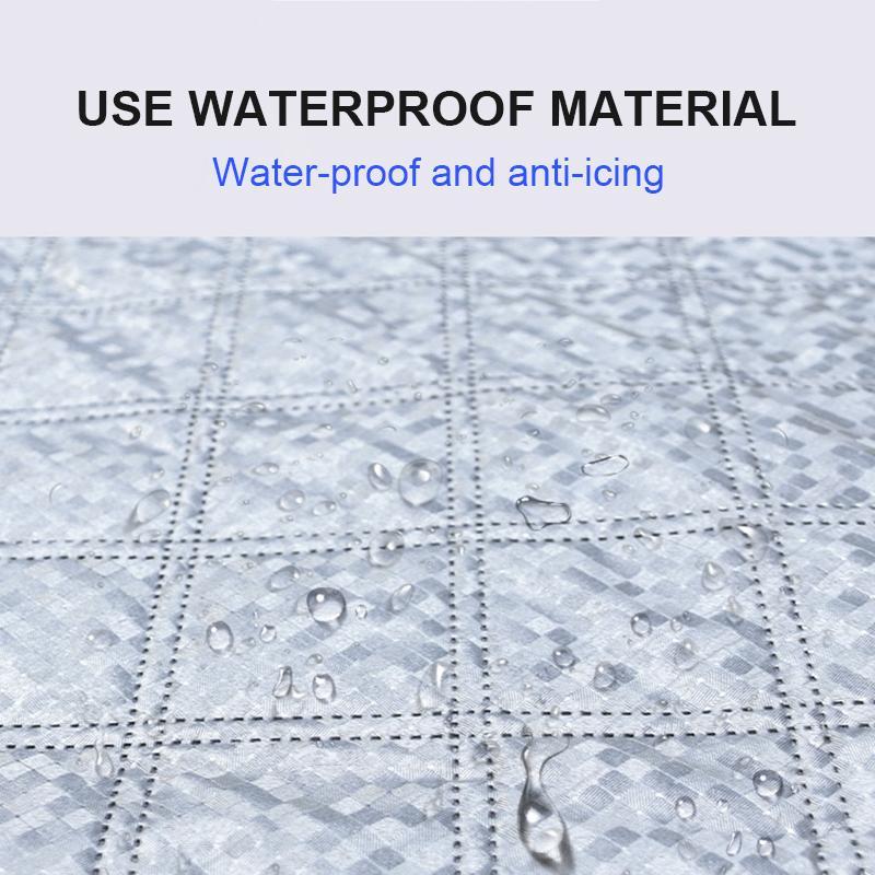 🚗 ACHETEZ 2 OFFREZ 1! ✨ Couverture Magnétique Contre la Neige pour Pare-brise - Isolation Thermique 4 Couches avec Installation Rapide pour Protection Antigel ❄️🔗