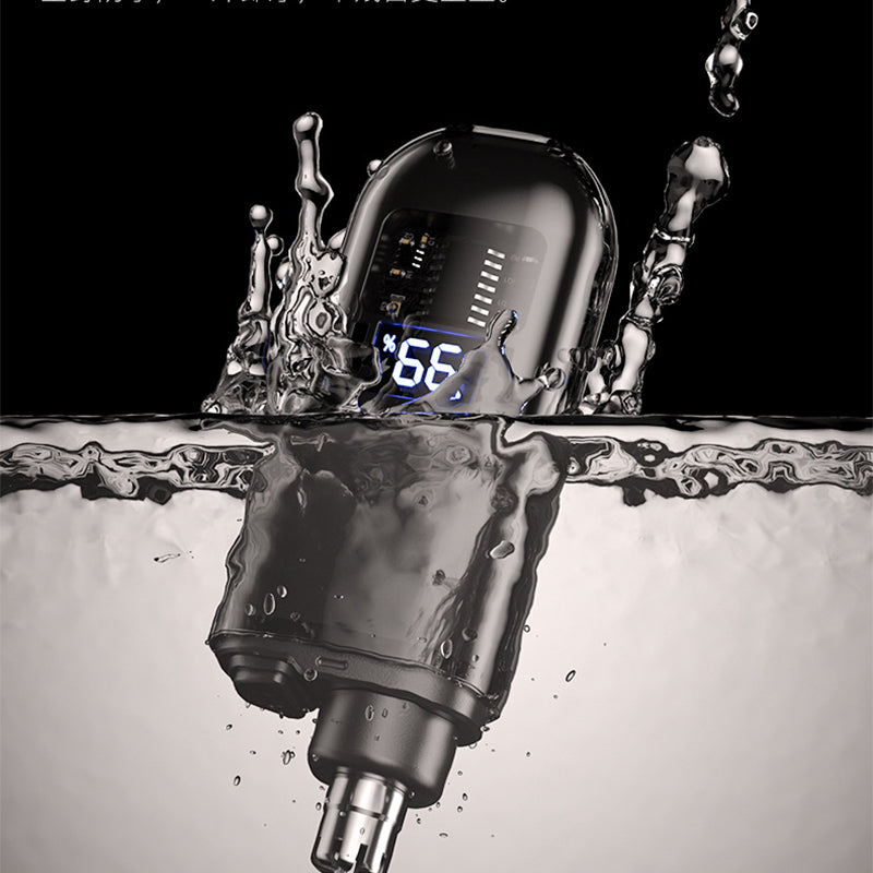 🔥 50% DE RÉDUCTION ! ✨ Tondeuse Nez Intelligent - Coupe Indolore, Étanche IPX7, Recharge Rapide Type-C, Affichage LED ✂️⚡