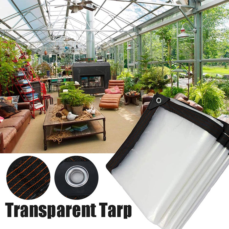 🔥 Bâche transparente isolante, imperméable et haute résistance