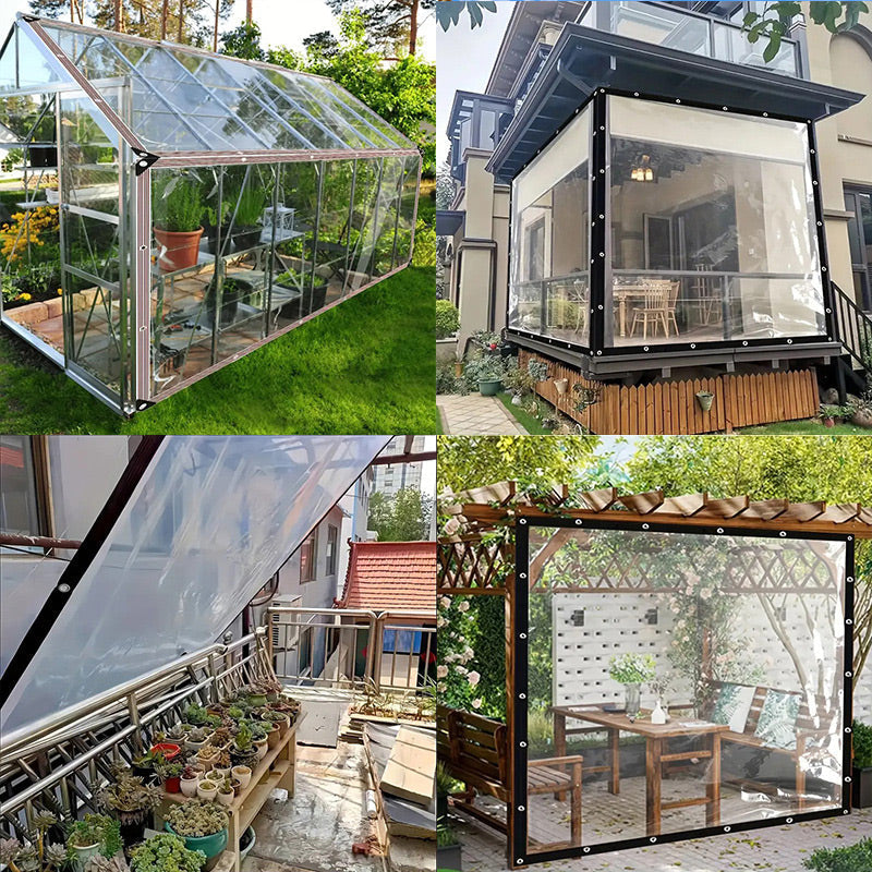 🔥 Bâche transparente isolante, imperméable et haute résistance