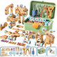 🎄🛠️ Kit éducatif DIY – Créatif, éducatif et parfait pour les fêtes, un moment de création et de partage en famille, pour des souvenirs inoubliables 🎨👨‍👩‍👧