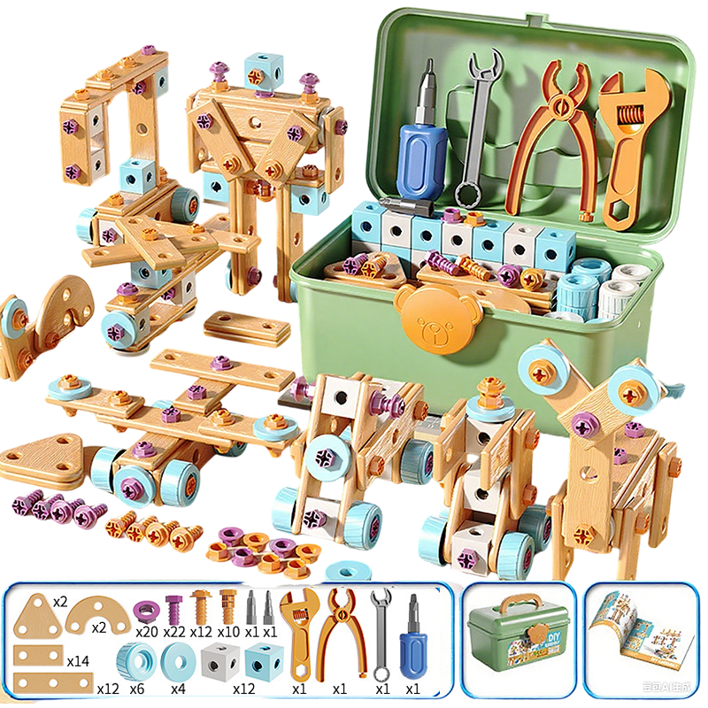 🎄🛠️ Kit éducatif DIY – Créatif, éducatif et parfait pour les fêtes, un moment de création et de partage en famille, pour des souvenirs inoubliables 🎨👨‍👩‍👧