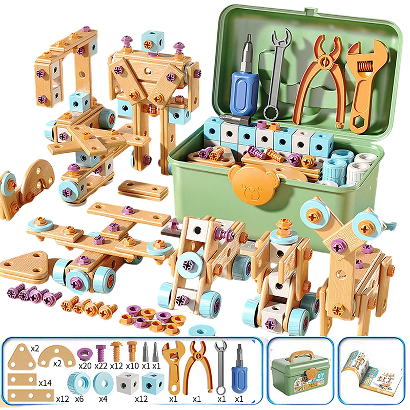 🎄🛠️ Kit éducatif DIY – Créatif, éducatif et parfait pour les fêtes, un moment de création et de partage en famille, pour des souvenirs inoubliables 🎨👨‍👩‍👧