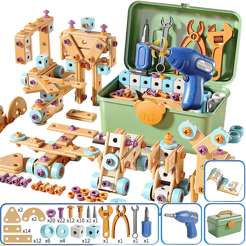 🎄🛠️ Kit éducatif DIY – Créatif, éducatif et parfait pour les fêtes, un moment de création et de partage en famille, pour des souvenirs inoubliables 🎨👨‍👩‍👧