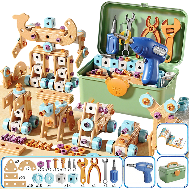 🎄🛠️ Kit éducatif DIY – Créatif, éducatif et parfait pour les fêtes, un moment de création et de partage en famille, pour des souvenirs inoubliables 🎨👨‍👩‍👧