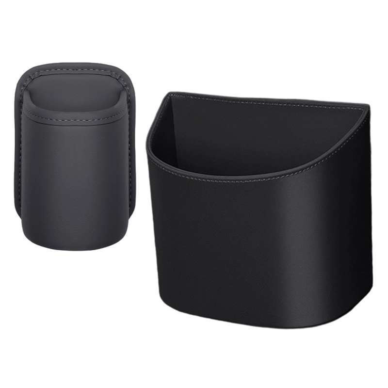 🔥 50 % DE RÉDUCTION ! Porte-gobelet universel en cuir pour portière de voiture – Cuir PU haut de gamme, attache sécurisée & compatible avec bouteilles, smartphones et plus encore 🚗☕