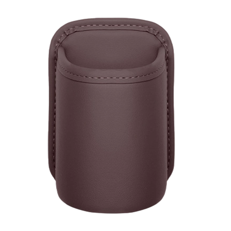 🔥 50 % DE RÉDUCTION ! Porte-gobelet universel en cuir pour portière de voiture – Cuir PU haut de gamme, attache sécurisée & compatible avec bouteilles, smartphones et plus encore 🚗☕