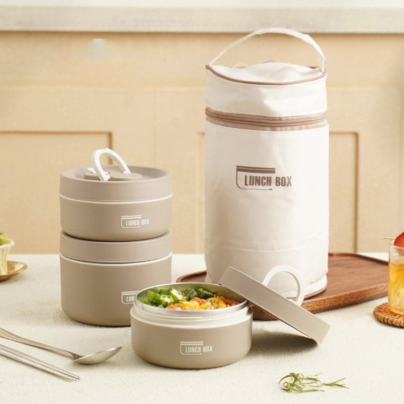 📢📢50 % de réduction !!!🎅Boîte à lunch isotherme portable