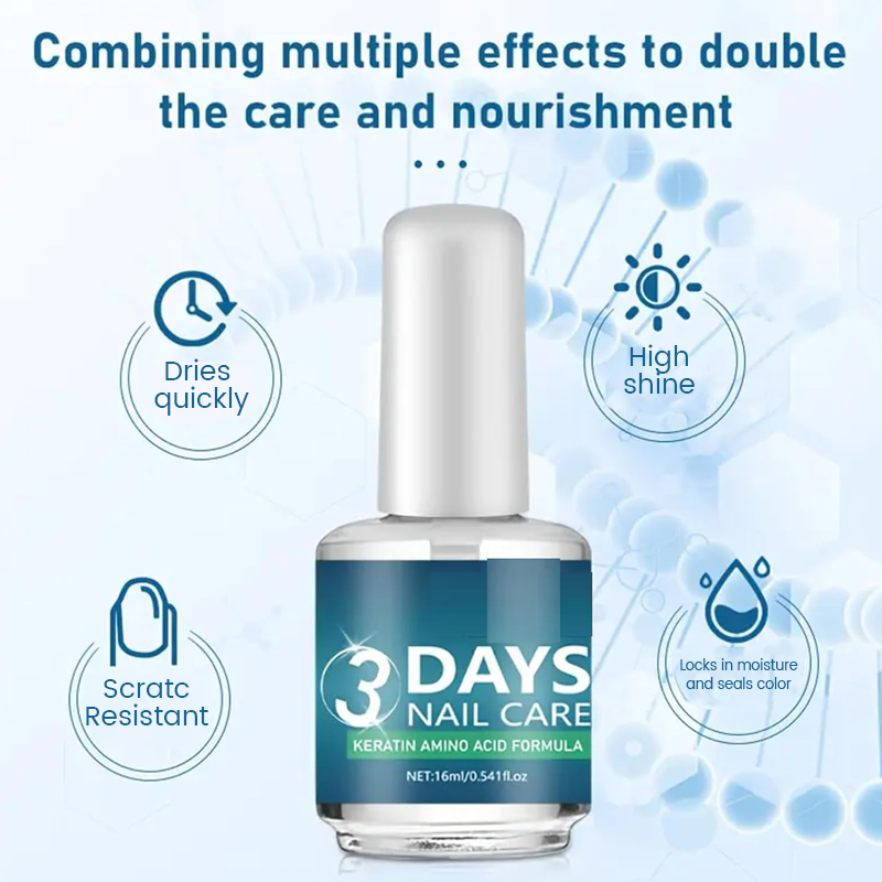 📢📢50 % de réduction !!! 🏆 Huile à Ongles Nourrissante à Séchage Rapide et Haute Brillance