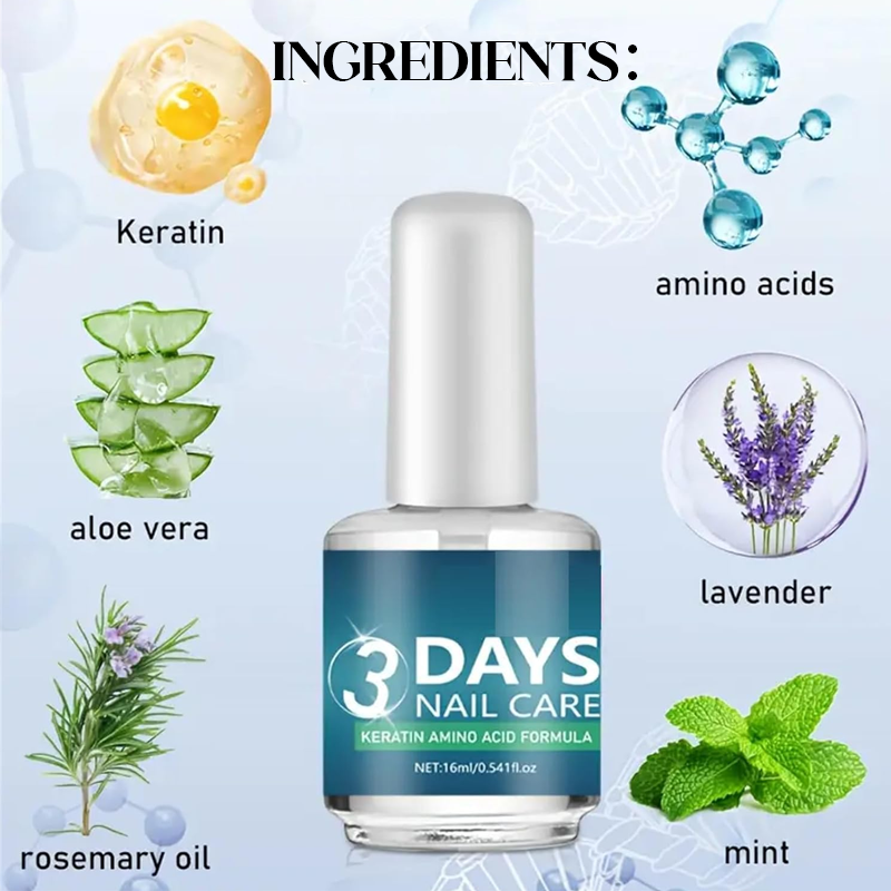 📢📢50 % de réduction !!! 🏆 Huile à Ongles Nourrissante à Séchage Rapide et Haute Brillance