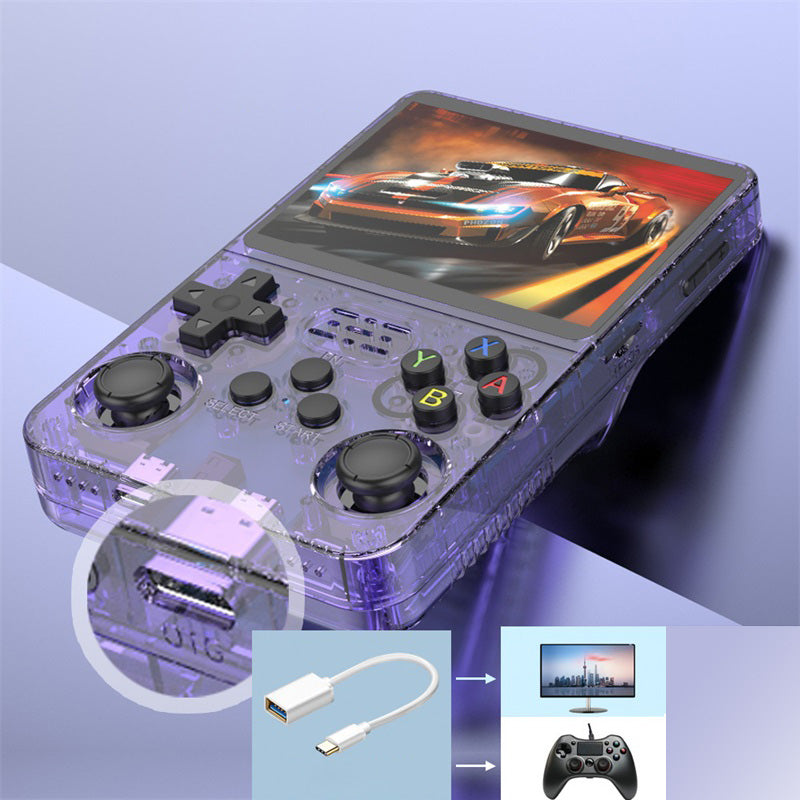 💜 DERNIER JOUR DE PROMOTION – 50 % DE RÉDUCTION ! 🎮✨ Console de Jeu Vidéo Rétro 3D Portable – Écran 3,5", 64 Go, 2500 mAh & Des Milliers de Jeux Classiques Intégrés ⚡