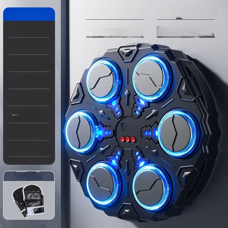 🥊 Une nouvelle approche de l'entraînement en salle ! La machine intelligente Music Boxing Smart Wall Target Machine transforme la musique et l'exercice physique en un moment de jeu pour les enfants
