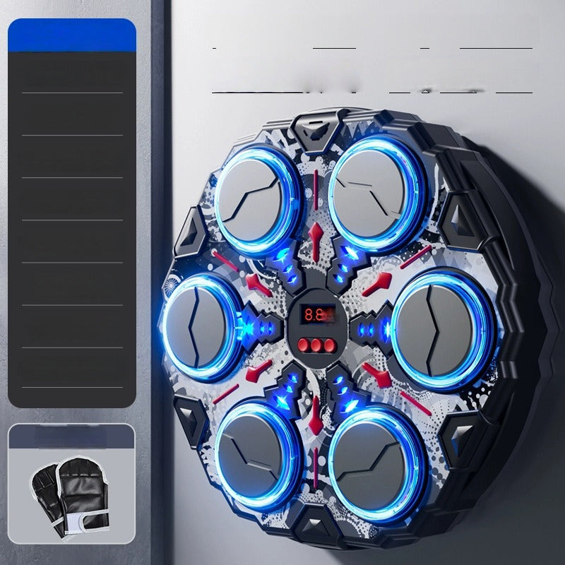 🥊 Une nouvelle approche de l'entraînement en salle ! La machine intelligente Music Boxing Smart Wall Target Machine transforme la musique et l'exercice physique en un moment de jeu pour les enfants