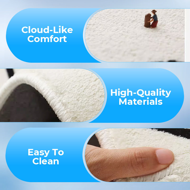 🌸Tapis Floral Irrégulier Ultra Doux !🧡Confort Luxueux & Look Ludique pour Chambre ou Salon ! 🛋️✨