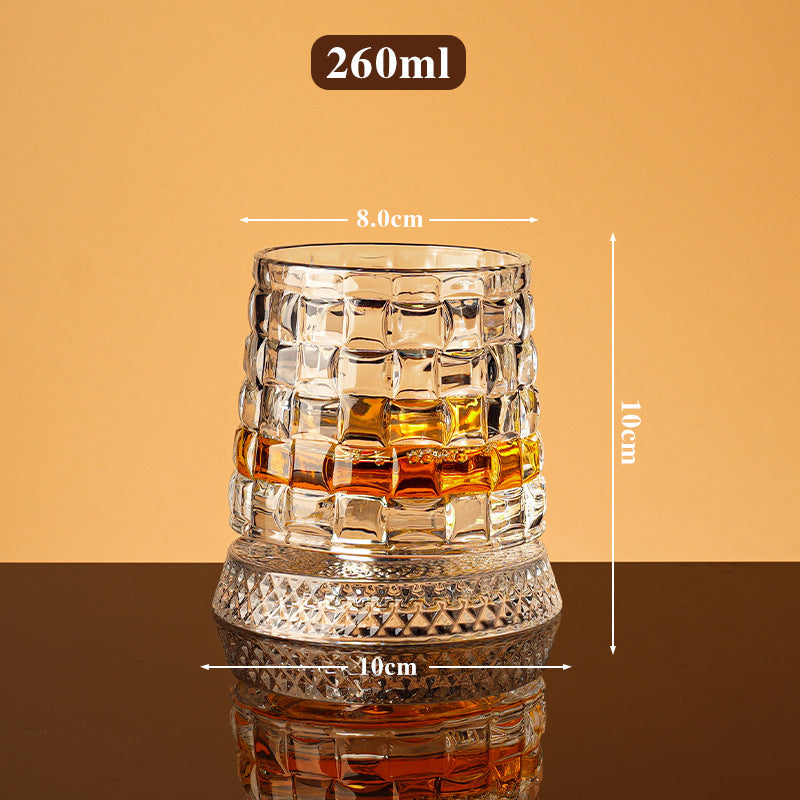 📢📢50 % de réduction !! ⏰Verre à Whisky Pivotant à 360° – Design Unique, Élégant & Parfait Pour Les Amateurs De Spiritueux 🌟