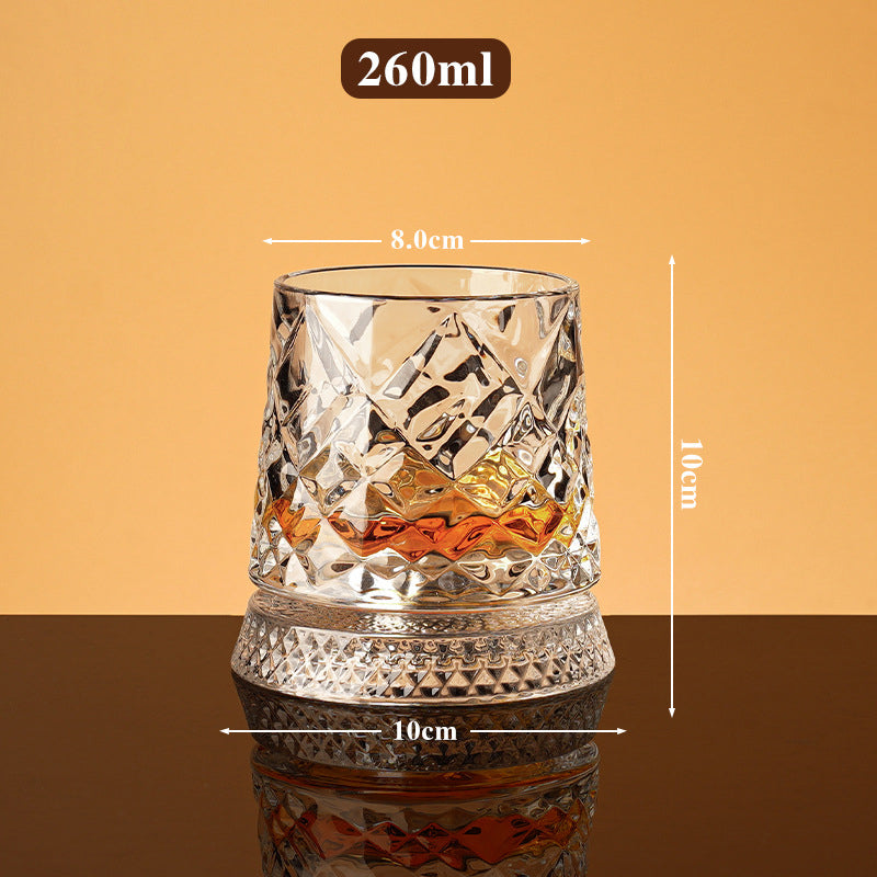 📢📢50 % de réduction !! ⏰Verre à Whisky Pivotant à 360° – Design Unique, Élégant & Parfait Pour Les Amateurs De Spiritueux 🌟