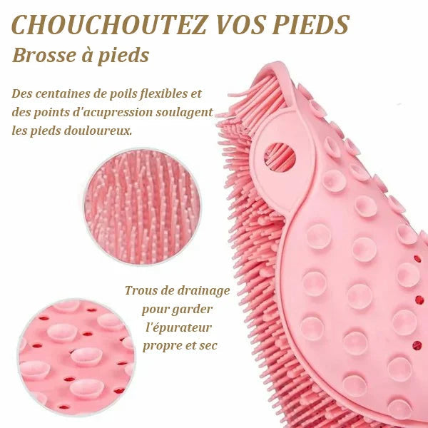 💐50% DE RÉDUCTION ! Coussin réflexologie pieds et dos – Stimule les points d’acupression 🔴🦶【Offre Limitée】
