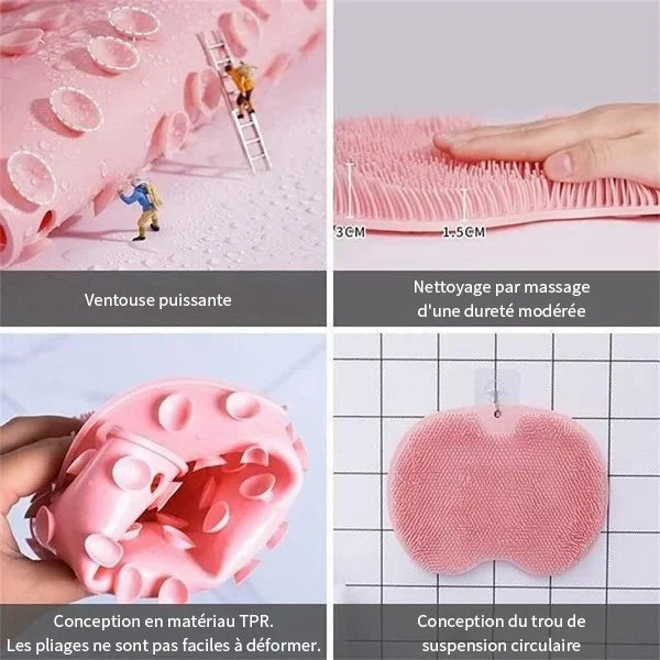 💐50% DE RÉDUCTION ! Coussin réflexologie pieds et dos – Stimule les points d’acupression 🔴🦶【Offre Limitée】