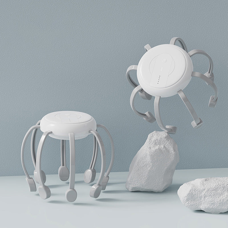 Masseur de tête intelligent en forme de pieuvre