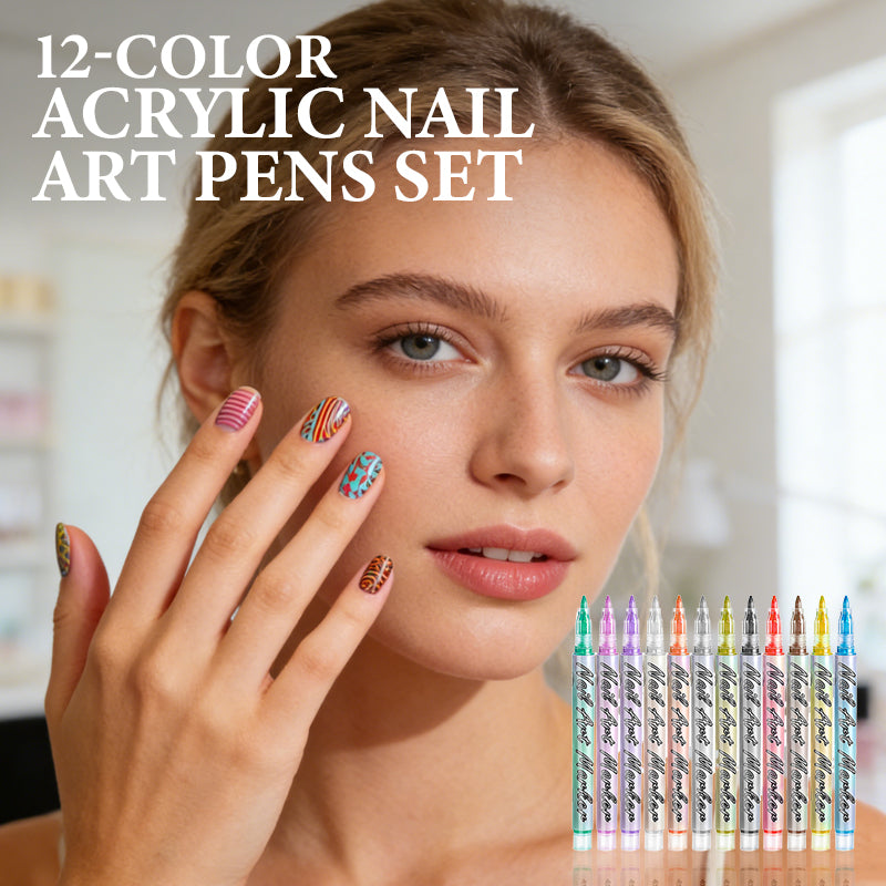 💎 50 % DE RÉDUCTION EN CE MOMENT ! ✨ Créez des Ongles de Pro à la Maison – 12 Stylos Ultra-Précis pour Nail Art Parfait