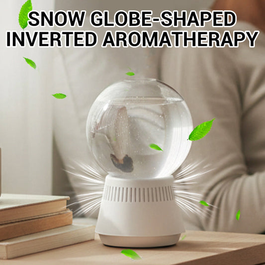 Aromathérapie inversée en forme de boule à neige