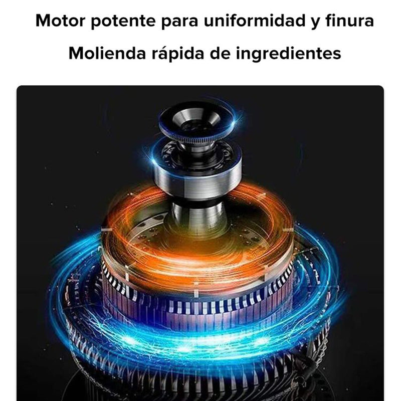 ⚡ 50% DE RÉDUCTION! ☕ Moulin électrique multifonctionnel 300W – Lame en S, 500 ml & acier inoxydable – Idéal pour épices, café & herbes – Facile à nettoyer ✨